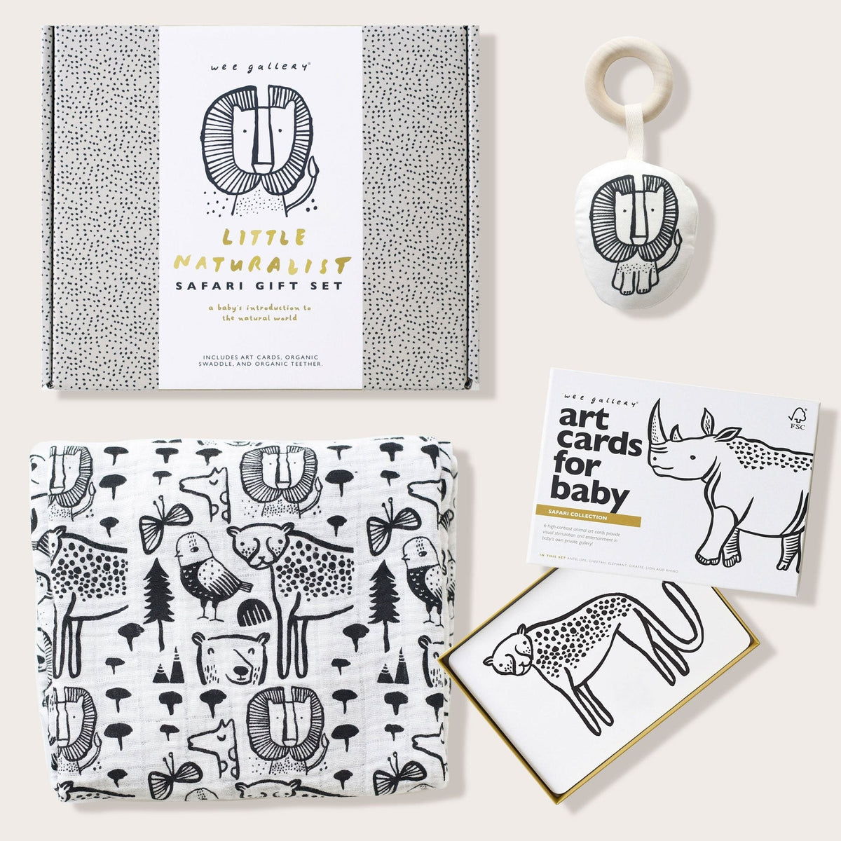 Newborn Baby Gift Set - Safari - The Baby Penguin