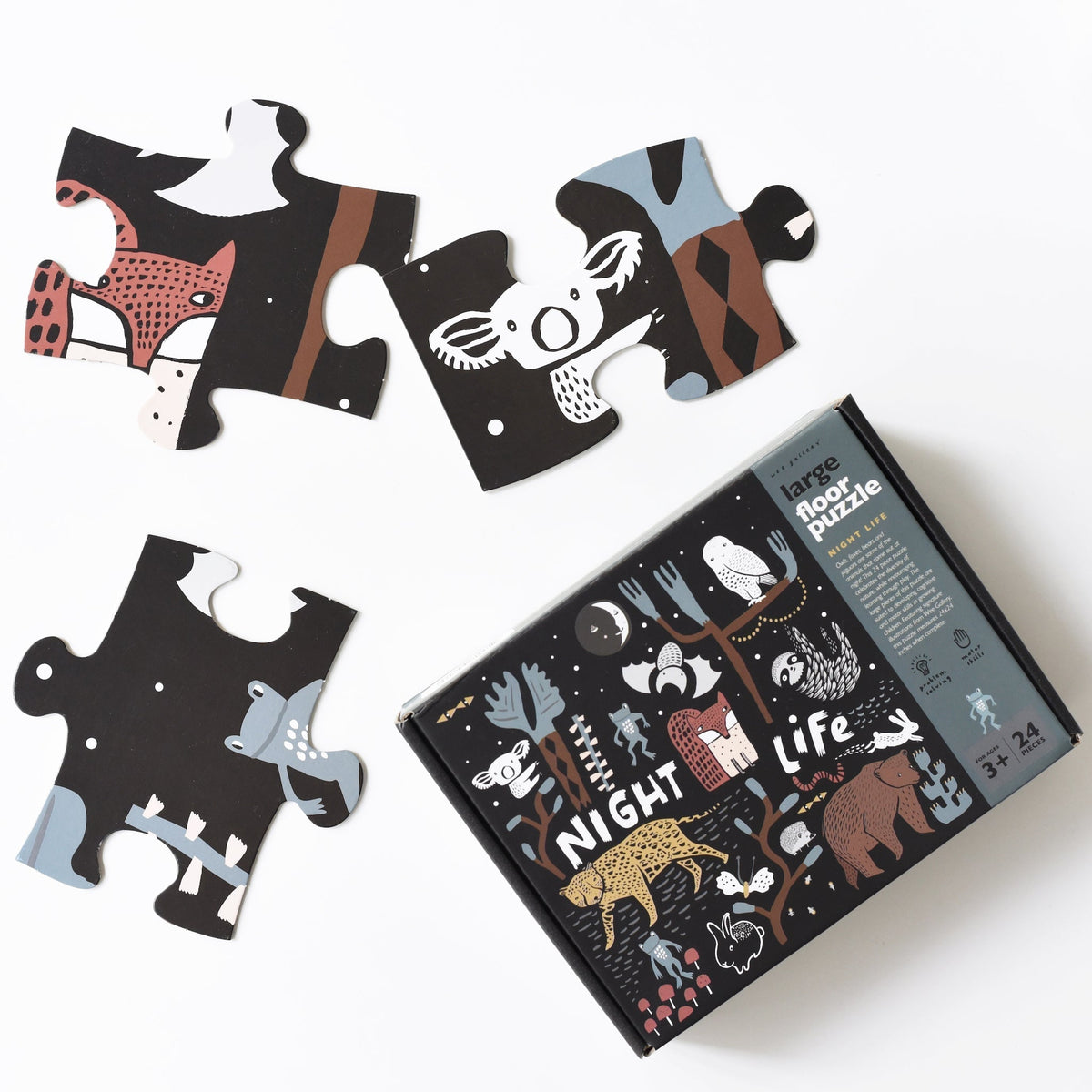 Night Life Floor Puzzle - The Baby Penguin