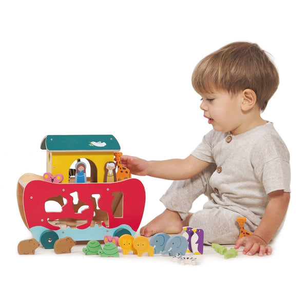  Noah's Shape Sorter Ark Tender Leaf 