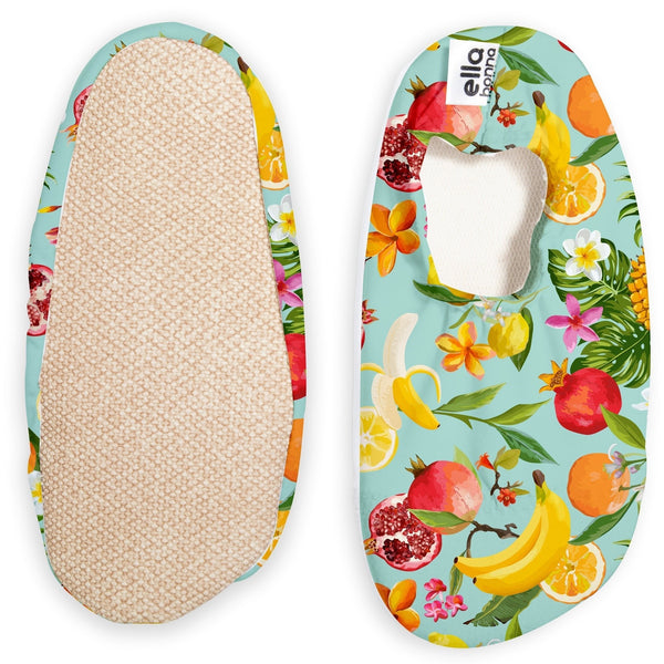 Non-Slip Sole, Unisex Baby, Children's Sea Shoes, Pool Booties, Fruits - The Baby Penguin