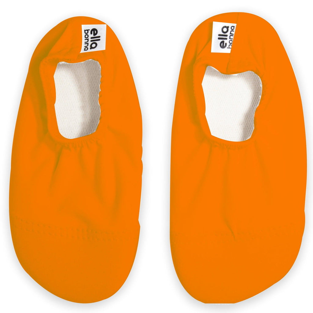 Non-Slip Sole, Unisex Baby, Children's Sea Shoes, Pool Booties, Orange - The Baby Penguin