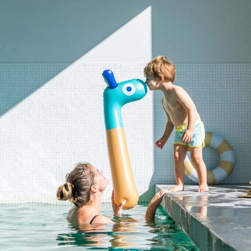 Noodle Giraffe – Inflatable Hobby Horse - The Baby Penguin