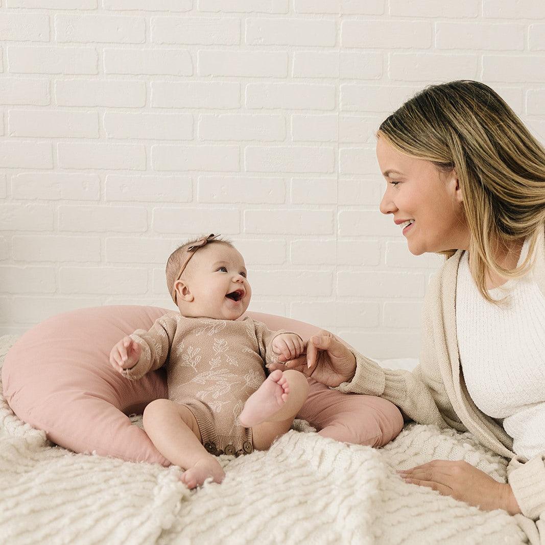 Nursing Pillow - Blush - The Baby Penguin