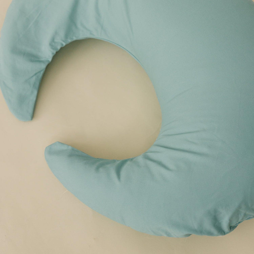 Nursing Pillow Cover - Eucalyptus - The Baby Penguin