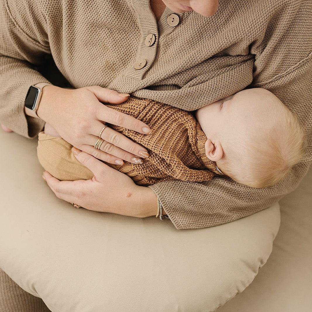 Nursing Pillow Cover - Fawn - The Baby Penguin