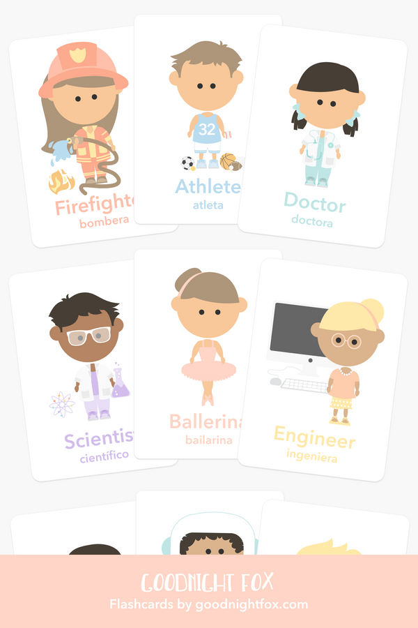Occupations Flashcards - The Baby Penguin