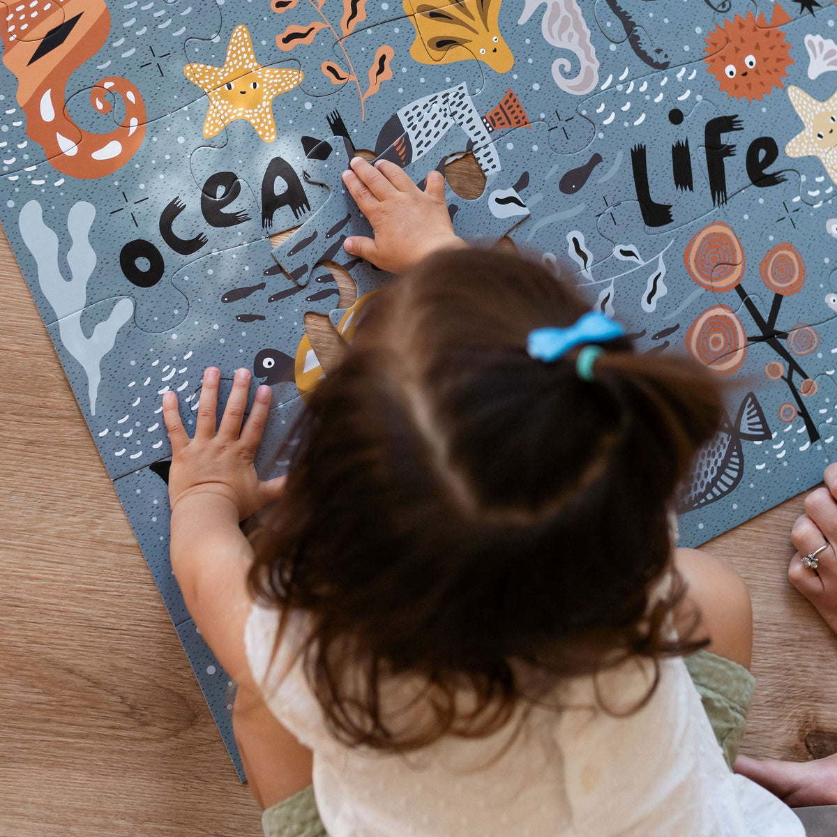 Ocean Life Floor Puzzle - The Baby Penguin