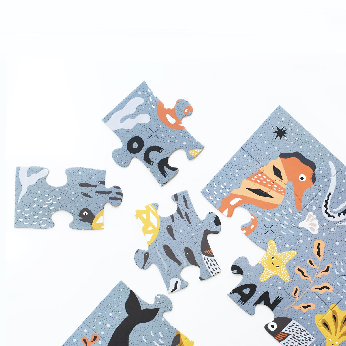 Ocean Life Floor Puzzle - The Baby Penguin