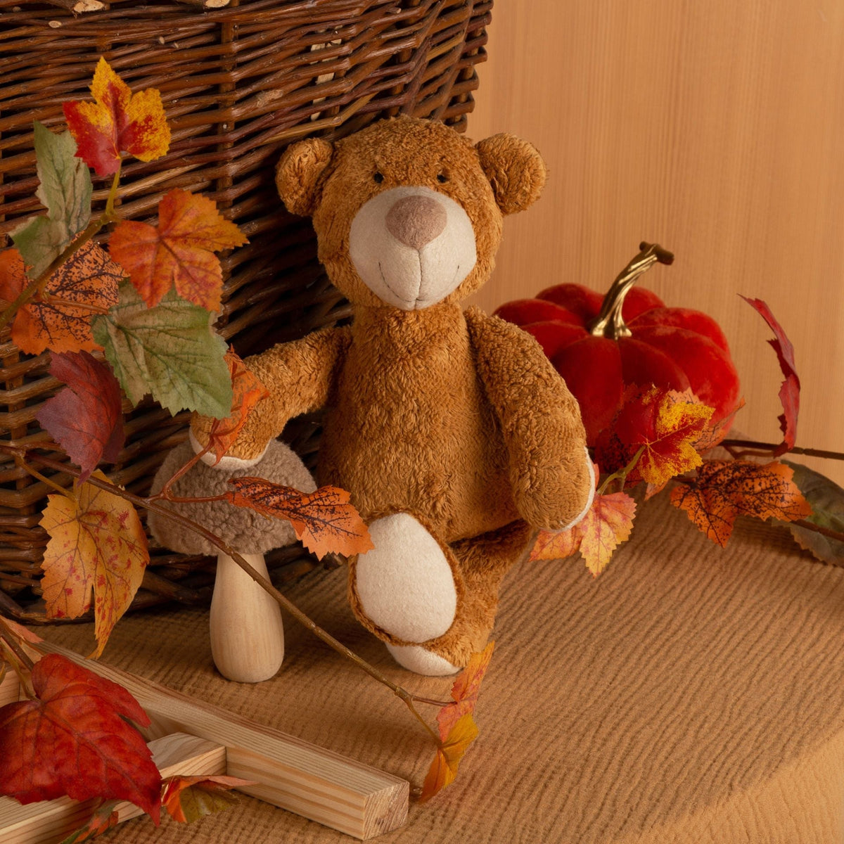 Organic Bear Cuddle Toy | Organic Toys | The Baby Penguin