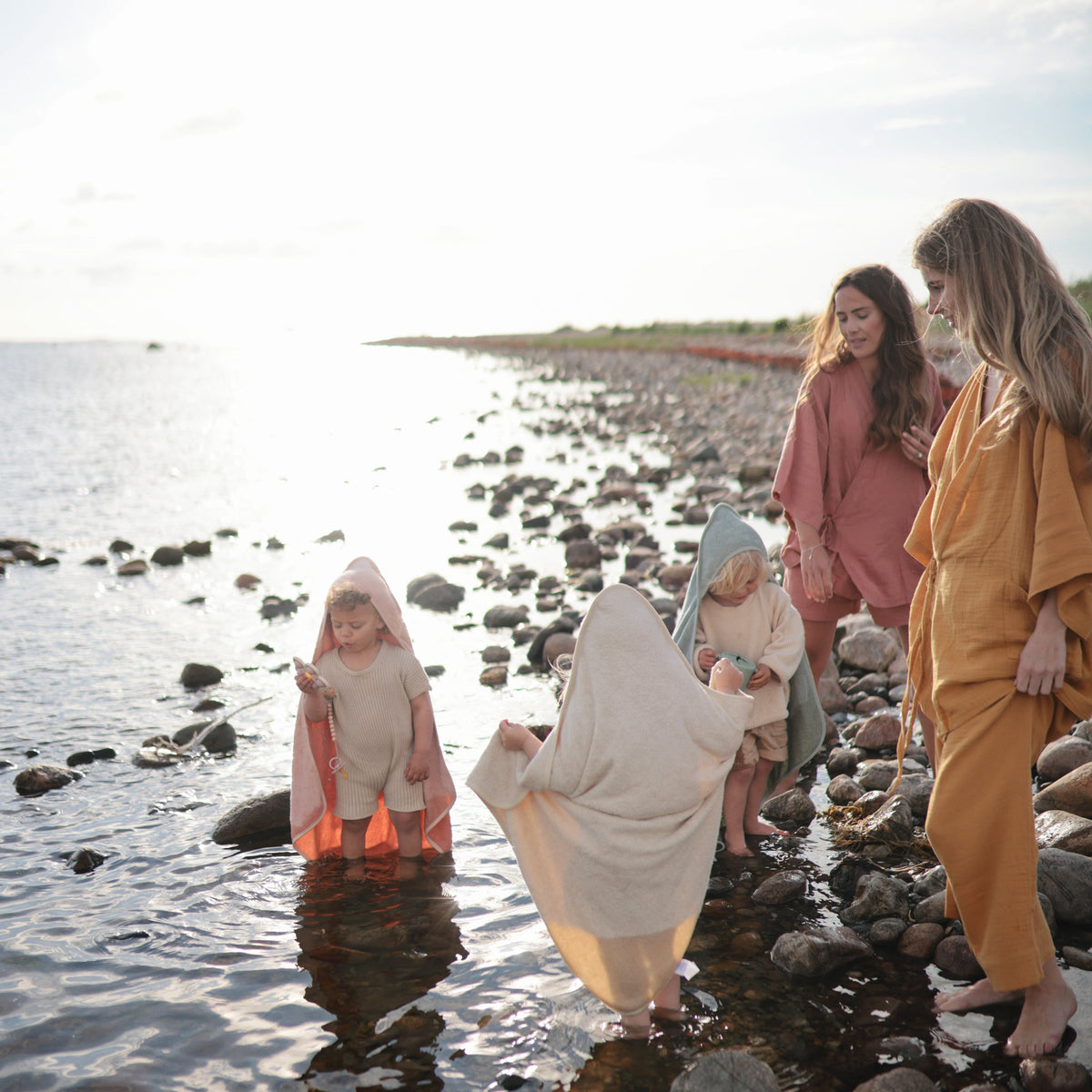 Organic Cotton Baby Hooded Towel - The Baby Penguin