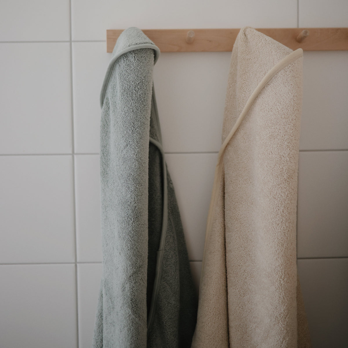 Organic Cotton Baby Hooded Towel - The Baby Penguin