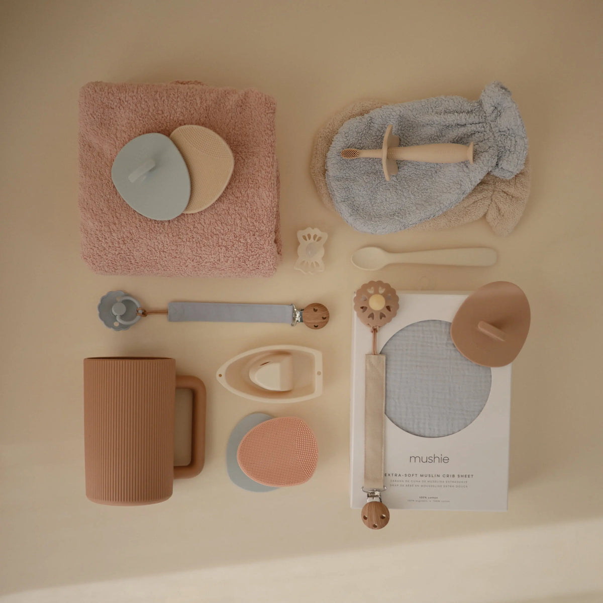 Organic Cotton Bath Mitt | Bath Mitt | The Baby Penguin