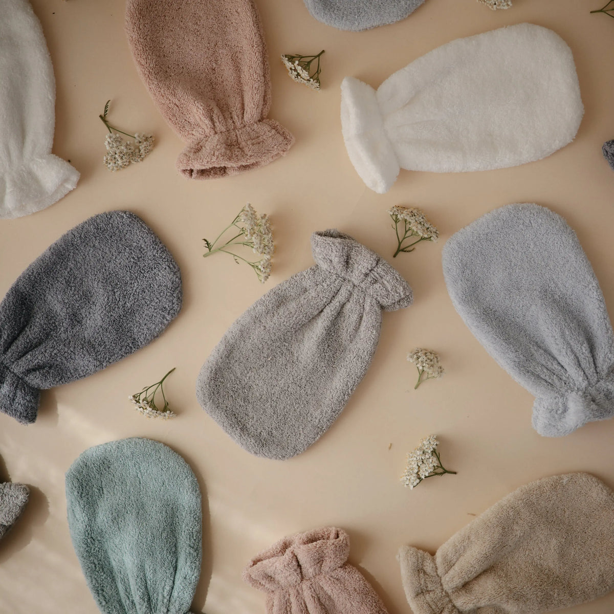 Organic Cotton Bath Mitt | Bath Mitt | The Baby Penguin