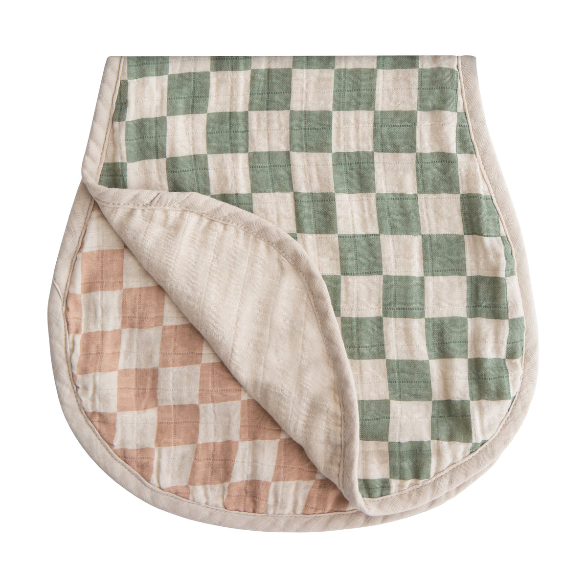 Organic Cotton Muslin Burp Cloth 2-Pack - The Baby Penguin