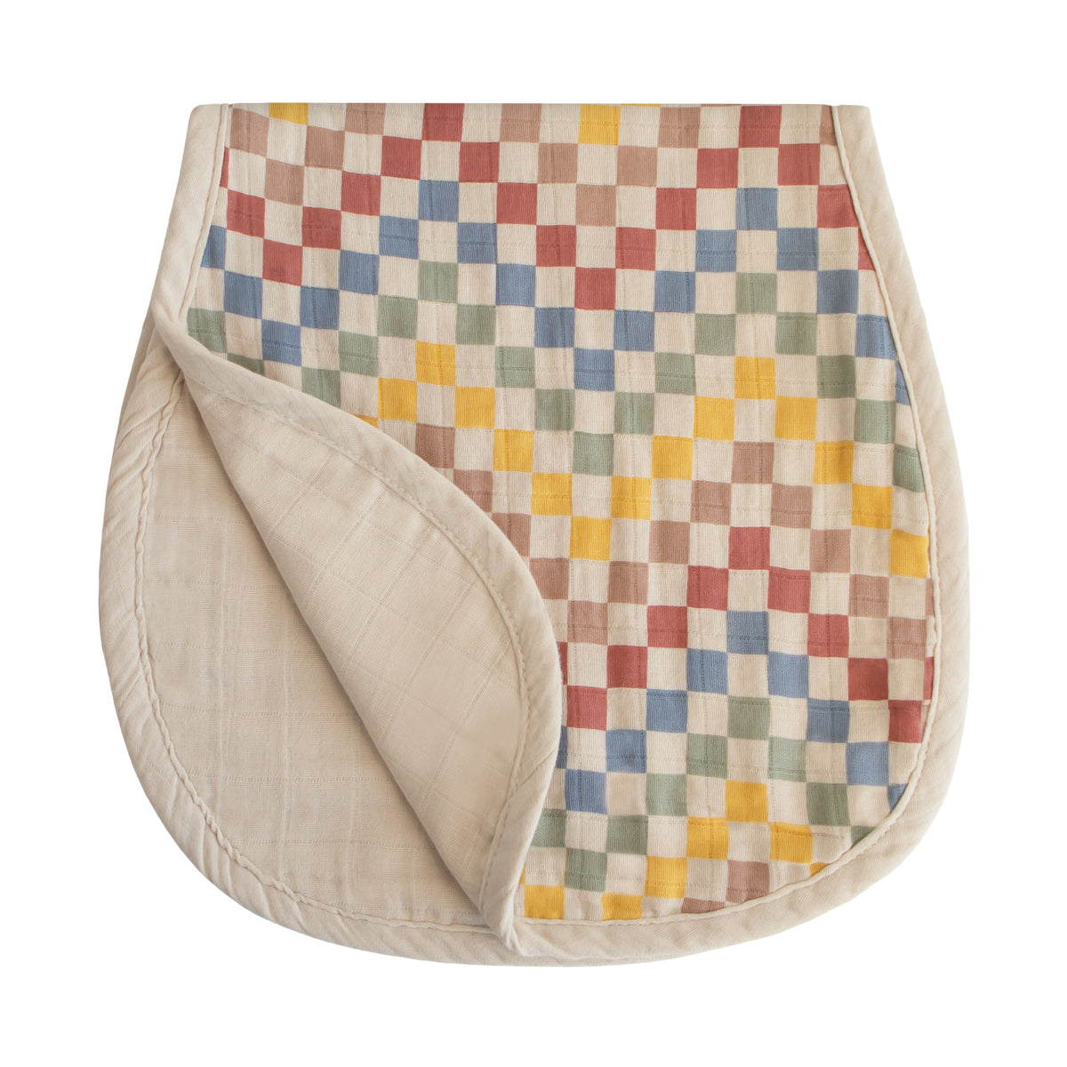 Organic Cotton Muslin Burp Cloth 2-Pack - The Baby Penguin