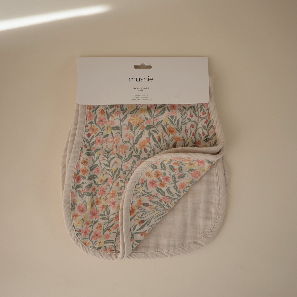 Organic Cotton Muslin Burp Cloth 2-Pack - The Baby Penguin