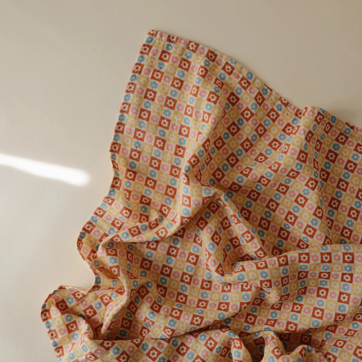 Organic Cotton Muslin Swaddle Blanket | Swaddle | The Baby Penguin