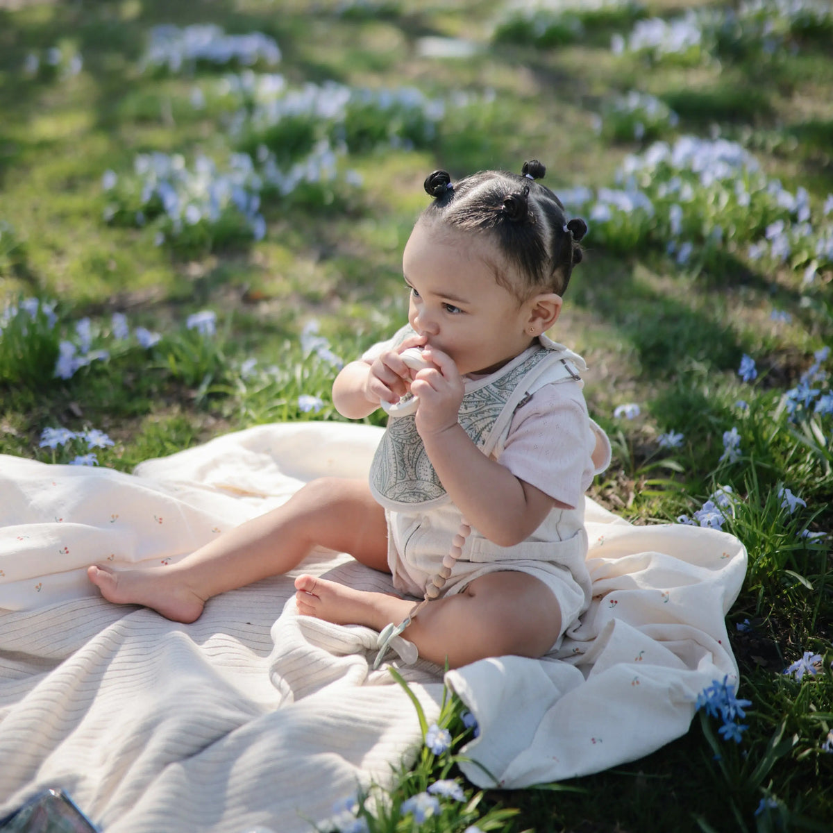 Organic Cotton Muslin Swaddle Blanket | Swaddle | The Baby Penguin