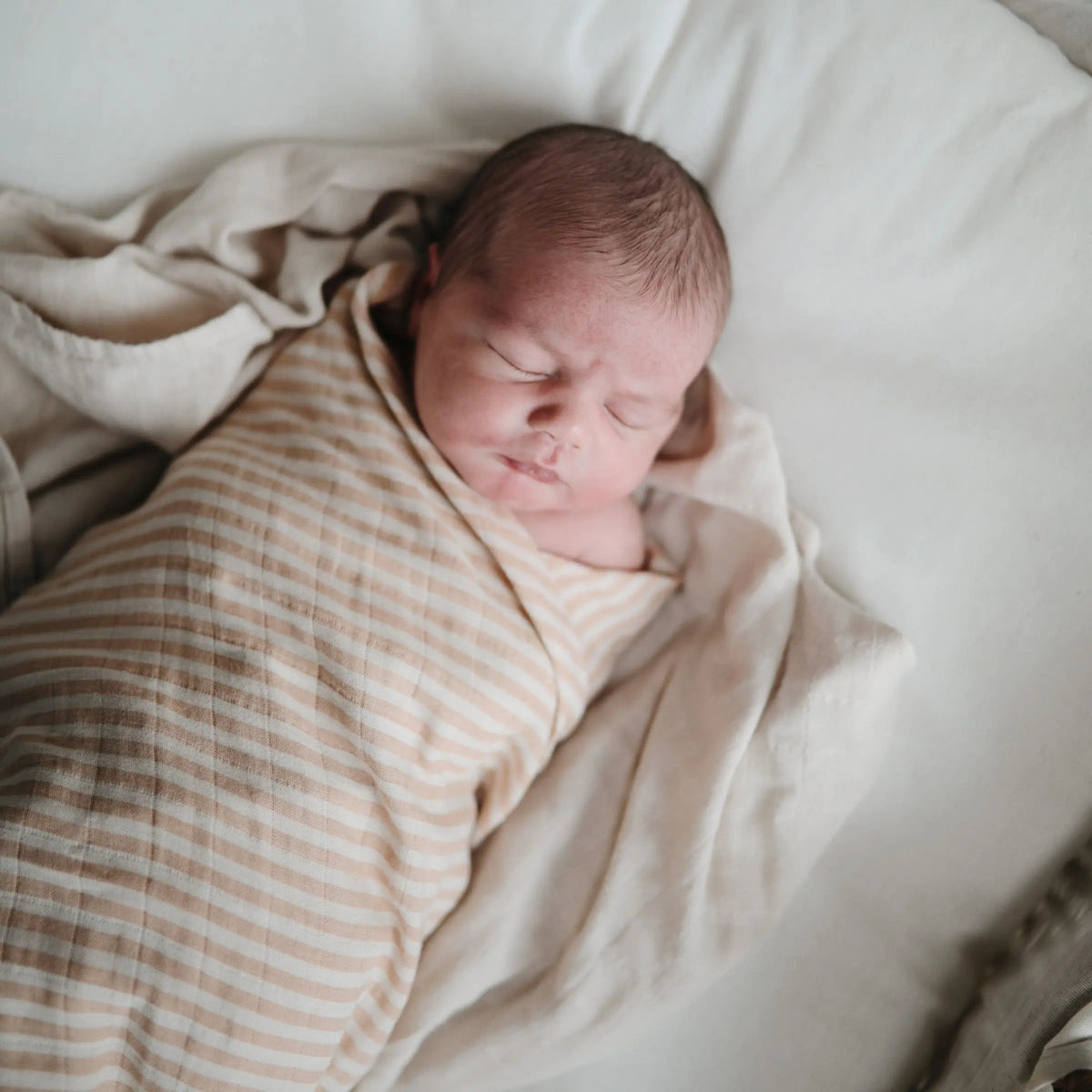 Organic Cotton Muslin Swaddle Blanket | Swaddle | The Baby Penguin