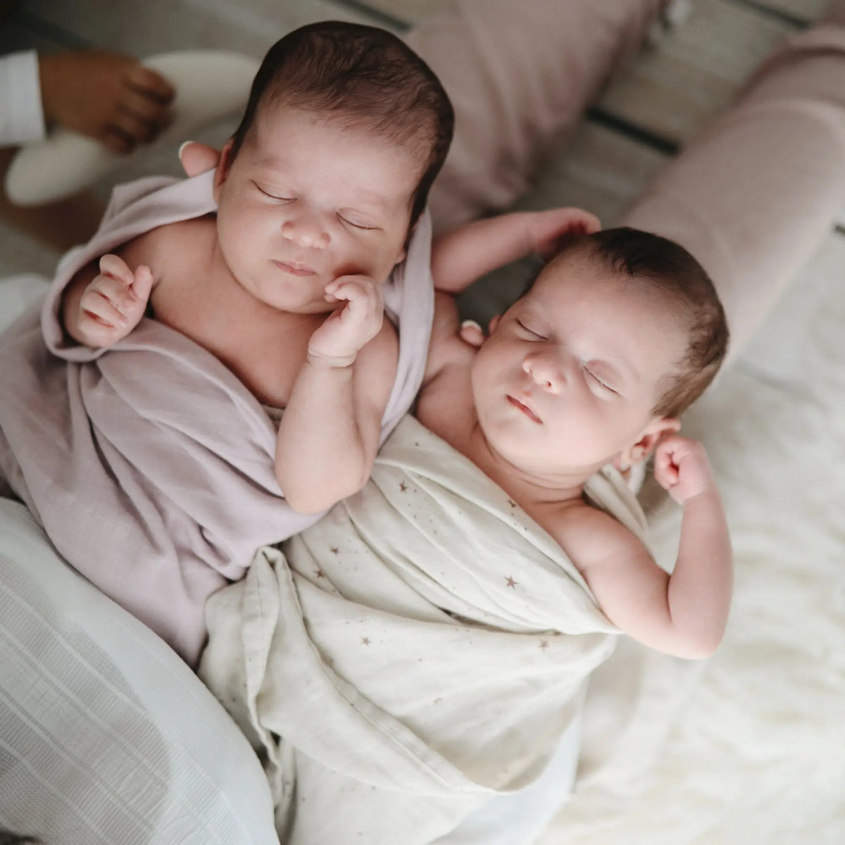 Organic Cotton Muslin Swaddle Blanket | Swaddle | The Baby Penguin