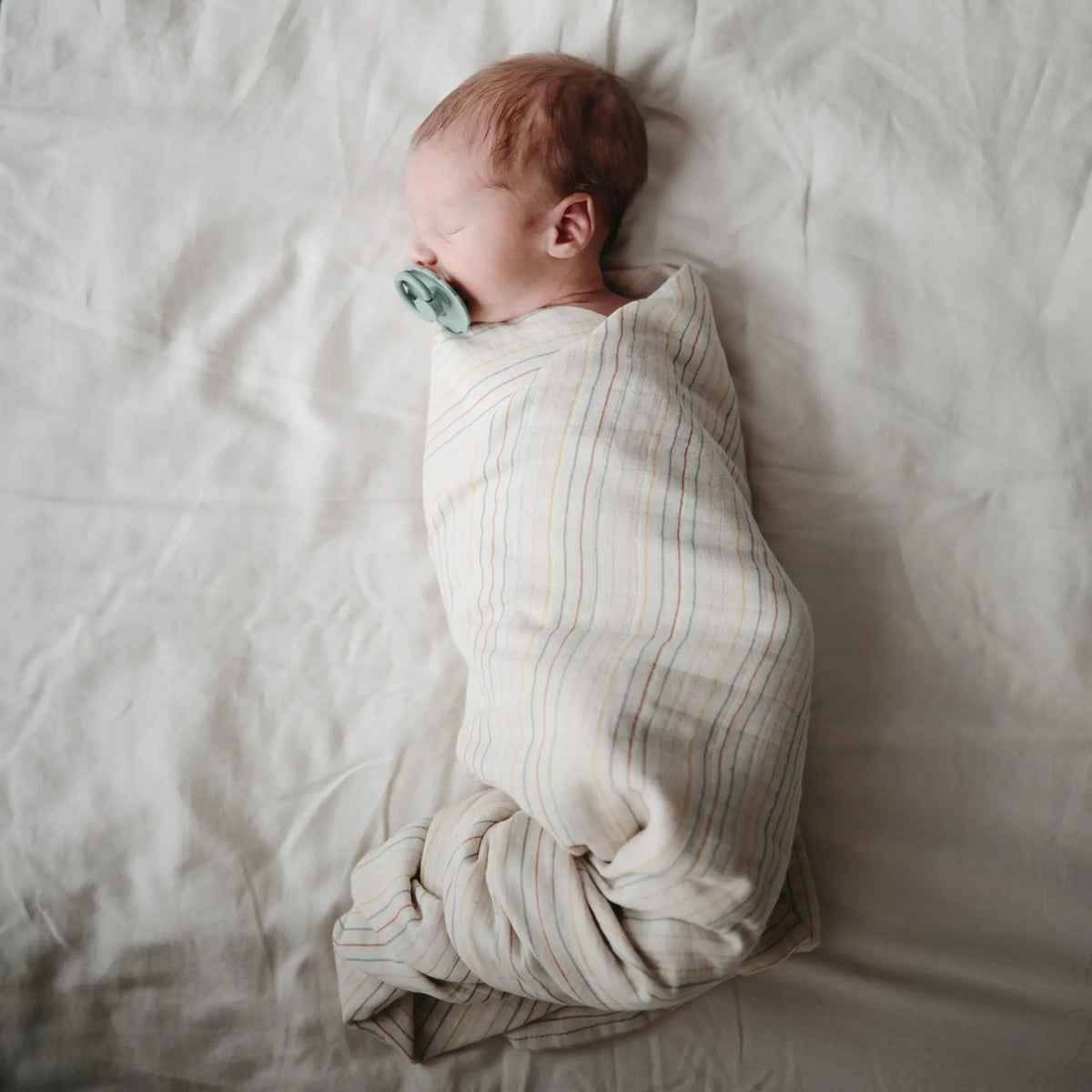 Organic Cotton Muslin Swaddle Blanket | Swaddle | The Baby Penguin