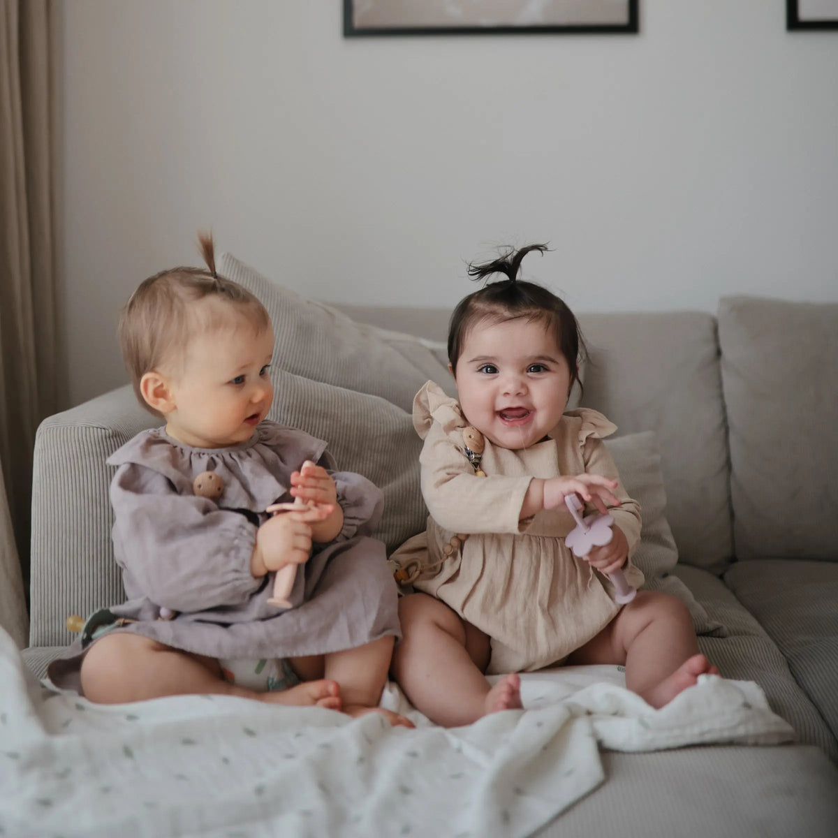 Organic Cotton Muslin Swaddle Blanket | Swaddle | The Baby Penguin