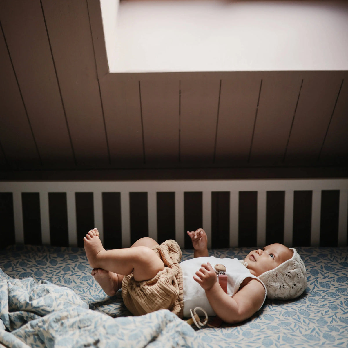 Organic Cotton Muslin Swaddle Blanket | Swaddle | The Baby Penguin