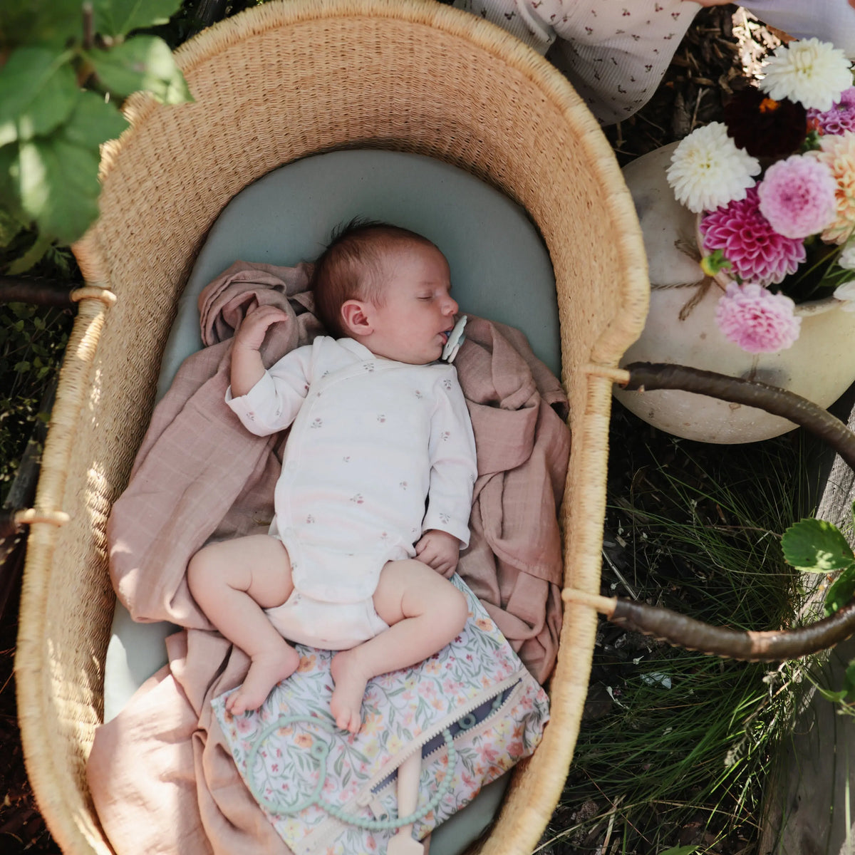 Organic Cotton Muslin Swaddle Blanket | Swaddle | The Baby Penguin