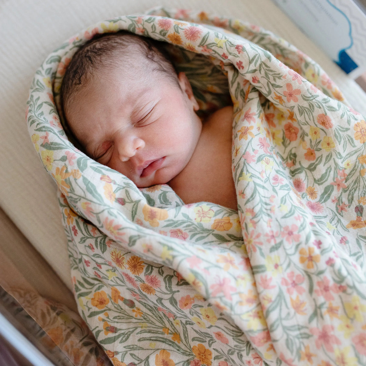 Organic Cotton Muslin Swaddle Blanket | Swaddle | The Baby Penguin