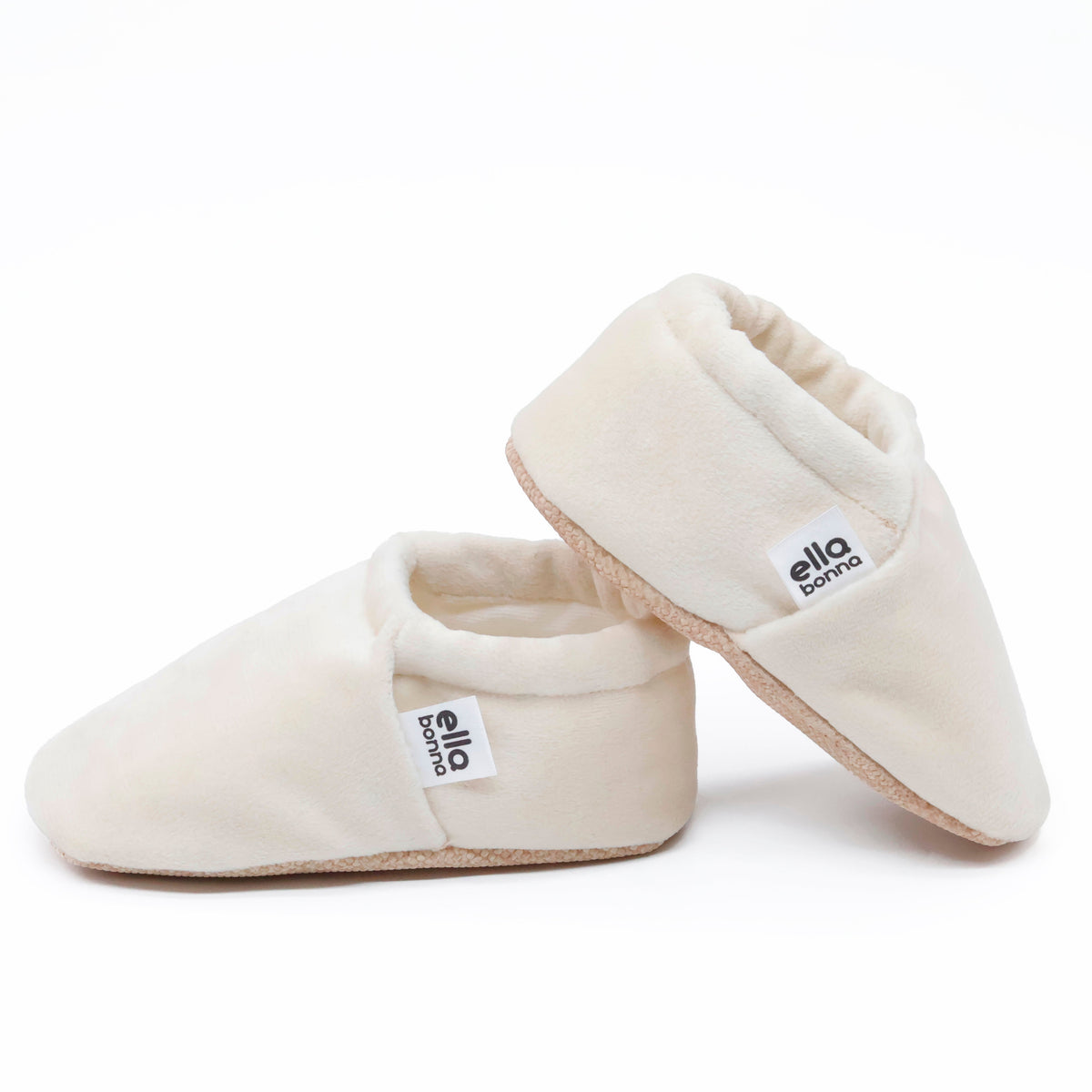 Organic Cotton Velvet Home Nursery Moccasin Shoes - The Baby Penguin