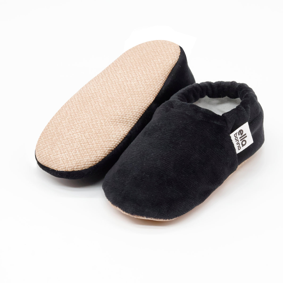 Organic Cotton Velvet Home Nursery Moccasin Shoes - The Baby Penguin