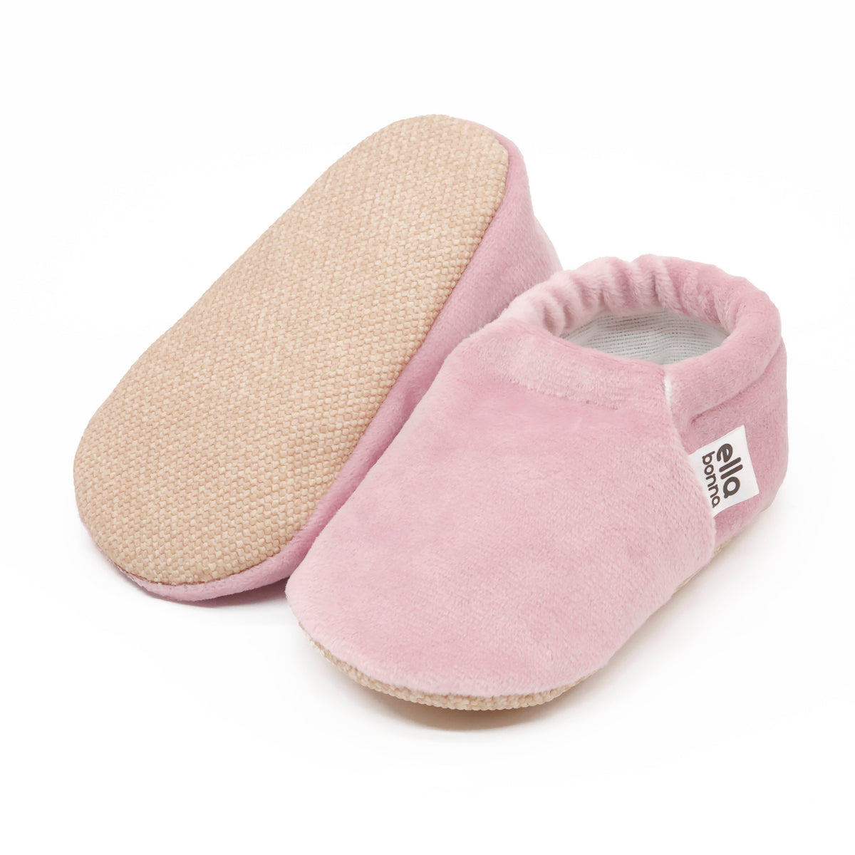 Organic Cotton Velvet Home Nursery Moccasin Shoes - The Baby Penguin
