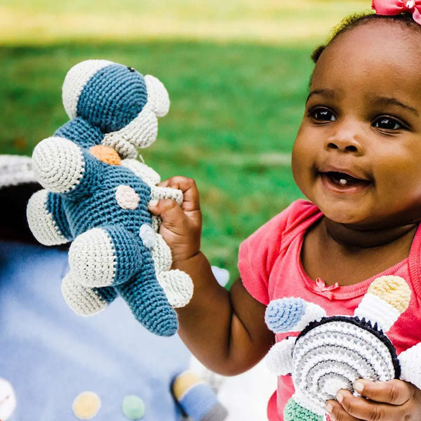 Organic Dino Rattle |  | The Baby Penguin