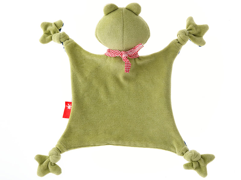 Organic Frog Blankie | Organic Toys | The Baby Penguin