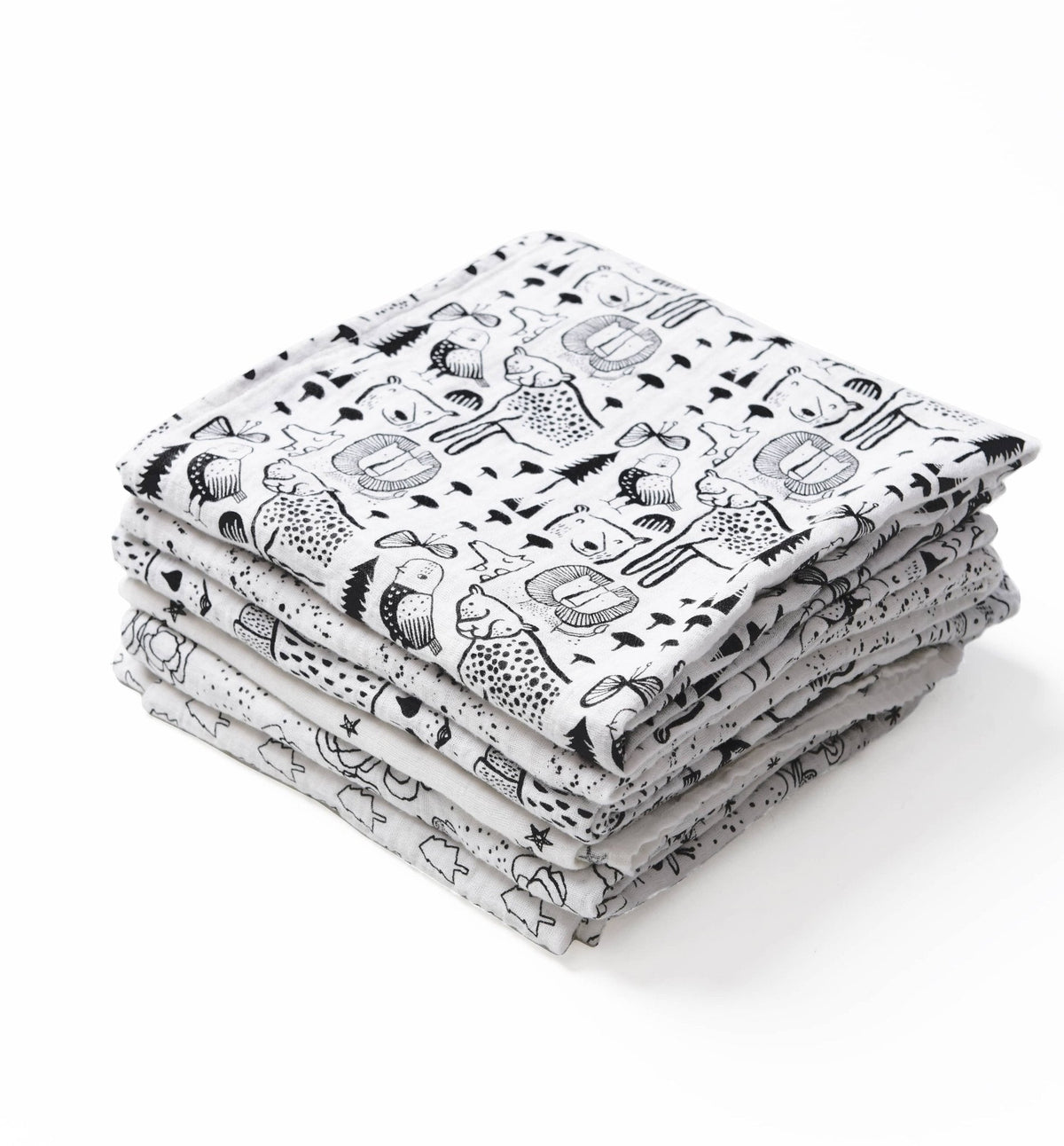 Organic Muslin Swaddle - Stars - The Baby Penguin