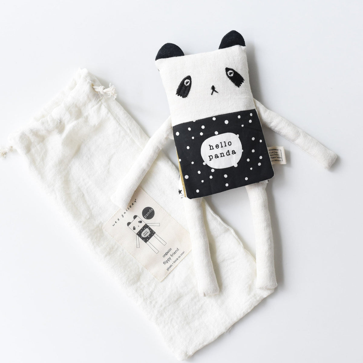 Organic Panda Flippy Friend - The Baby Penguin