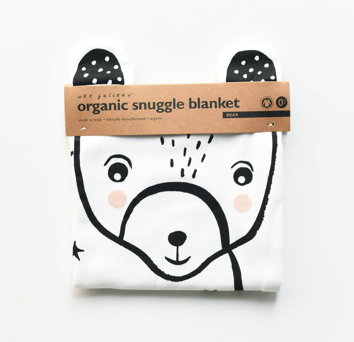 Organic Snuggle Blanket - Bear - The Baby Penguin