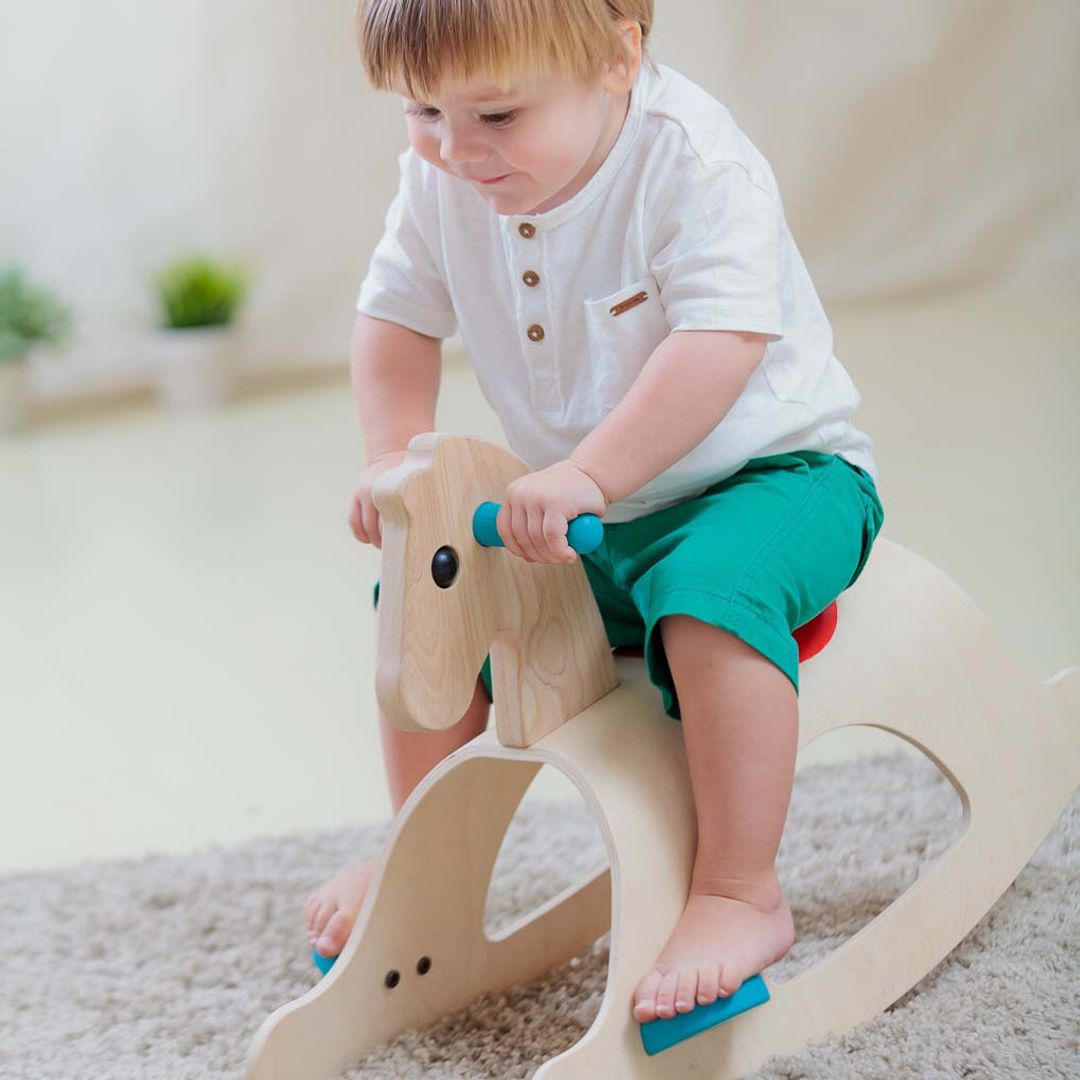 PlanToys Palomino Wooden Rocking Horse