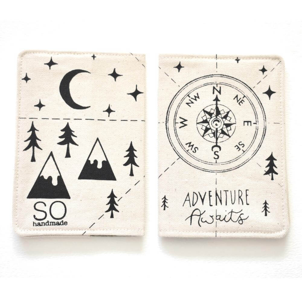 Passport Holder: "The perfect gift for an adventure lover!" - The Baby Penguin