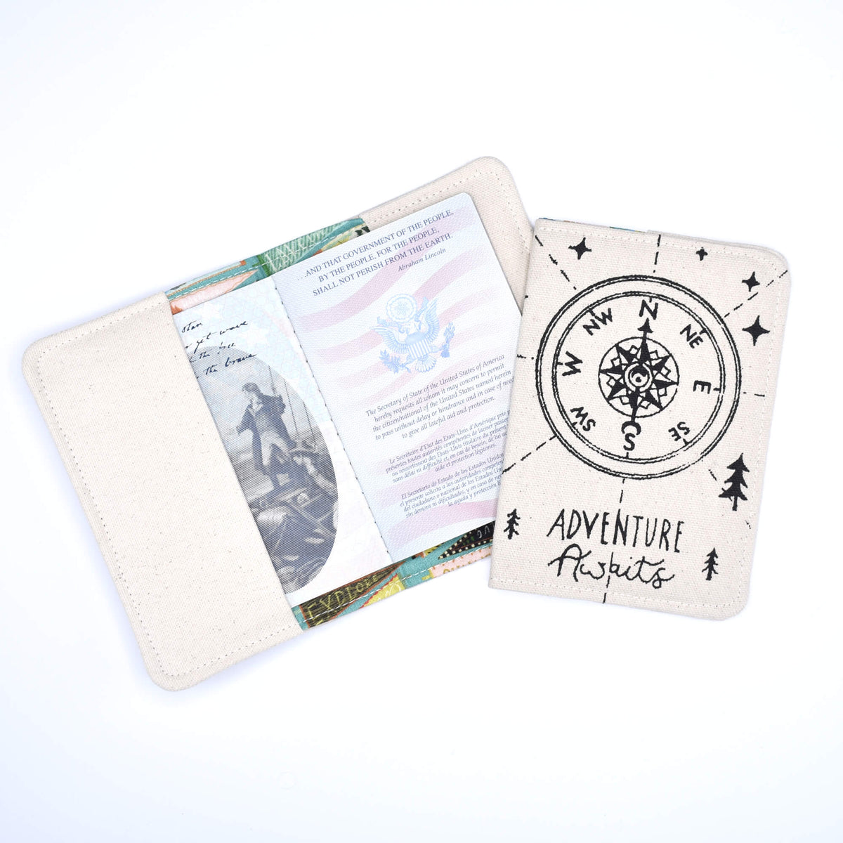 Passport Holder: "The perfect gift for an adventure lover!" - The Baby Penguin