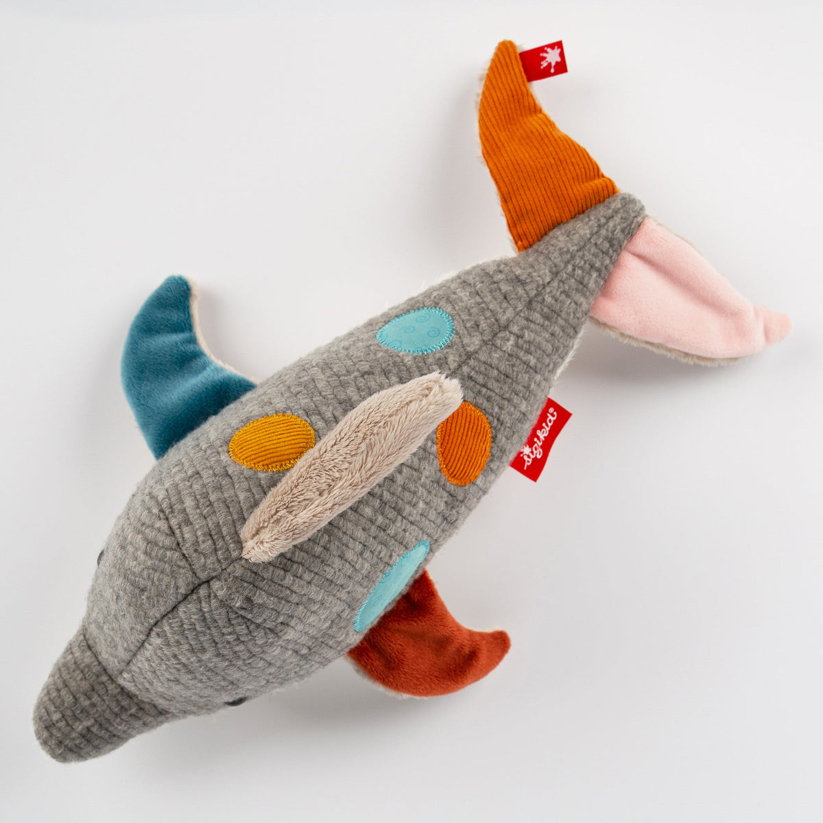 Patchwork Dolphin Plush Toy | Sweety Collection | The Baby Penguin