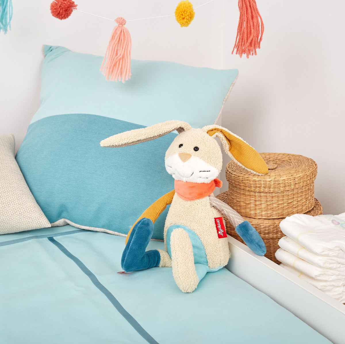 Patchwork Rabbit Plush Toy | Sweety Collection | The Baby Penguin