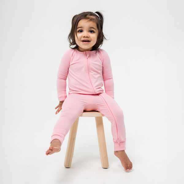 Pink Blossom Convertible Romper - The Baby Penguin