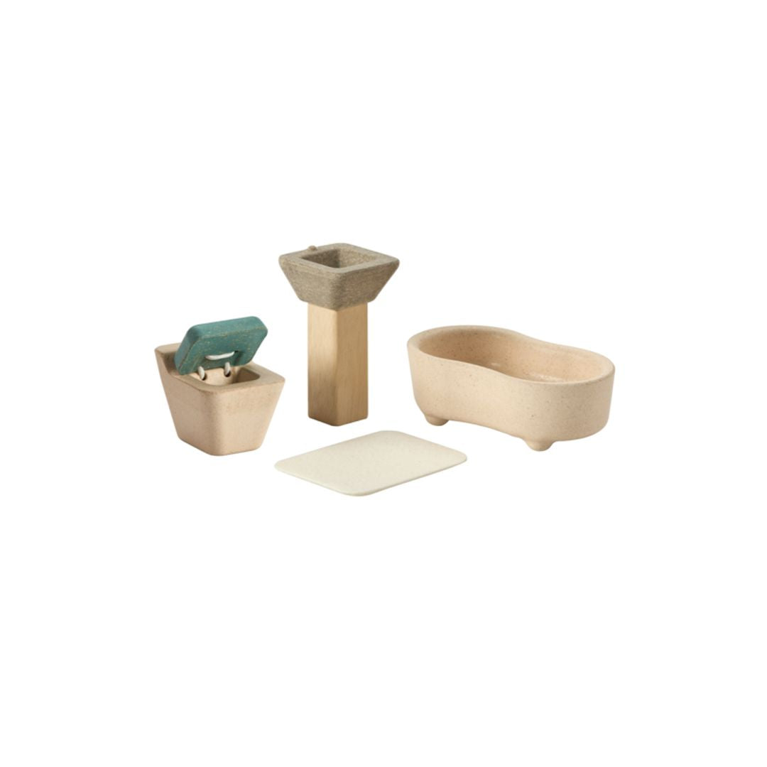 PlanToys PlanSpace Bathroom Dollhouse Room Set