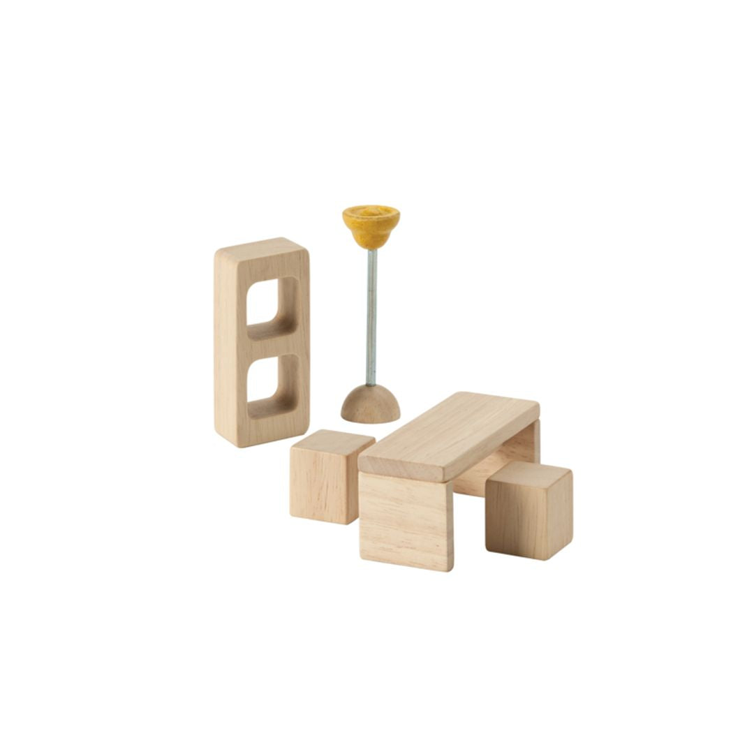 PlanToys PlanSpace Kitchen and Dining Dollhouse Set