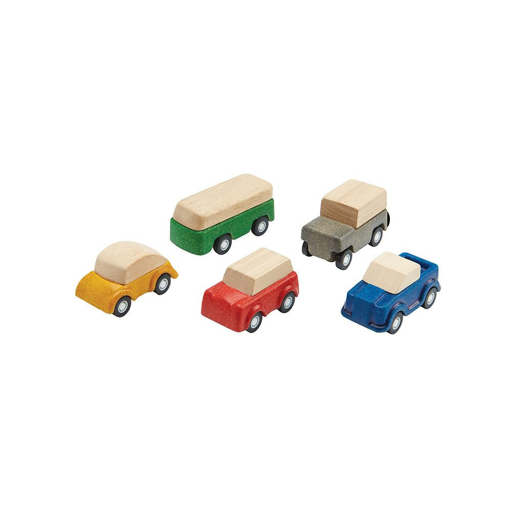 Planworld Car Set  - Top Sustainable Toy - PlanToys USA - The Baby Penguin