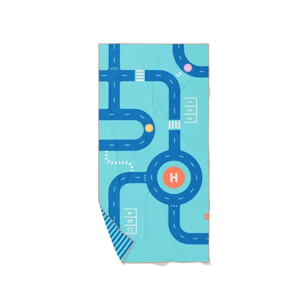 Play Towel On the Road – Double-Sided Kids Play Towel |  | The Baby Penguin