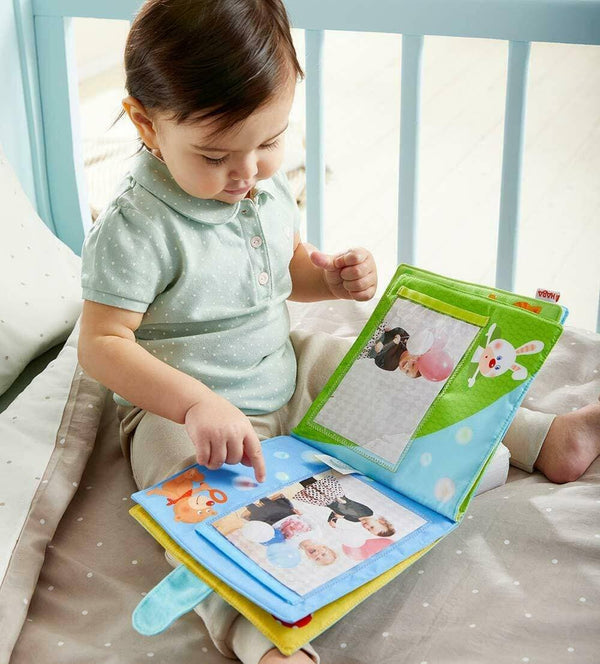 Playmates Soft Fabric Baby Photo Album - The Baby Penguin