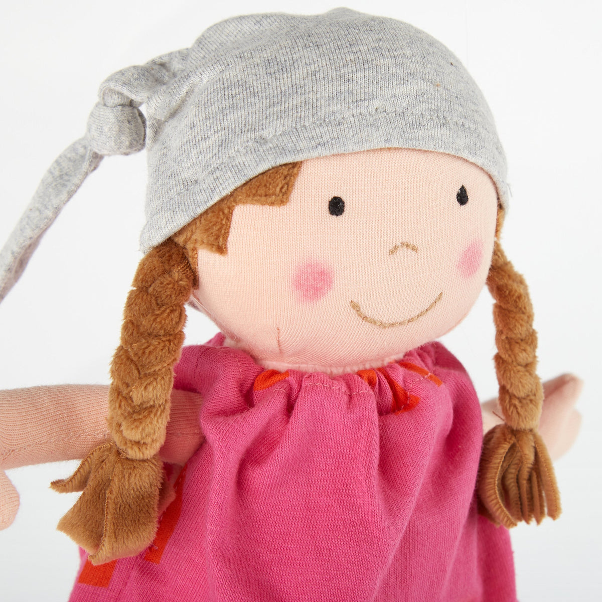 Plush Doll with Pink Outfit | Dolls & Finger Puppets | The Baby Penguin