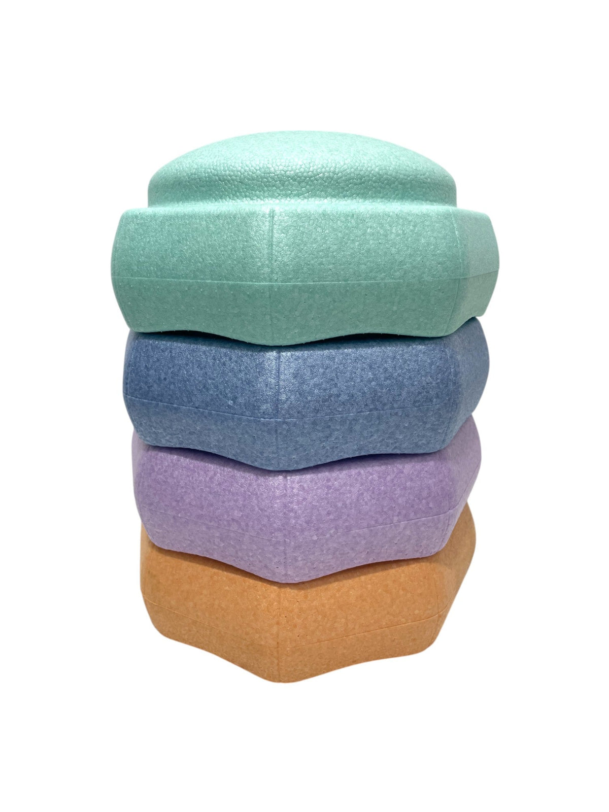 Pastel Rainbow EPP Stepping Stones – 4 or 6 Piece Set – product image 10